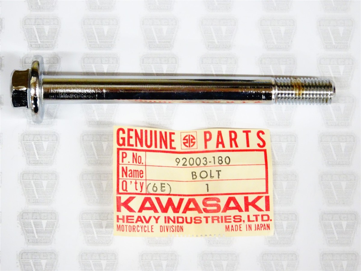 Kawasaki NOS NEW 92003-180 Hex Head Bolt 10x104 Z1 KZ KZ900 | eBay