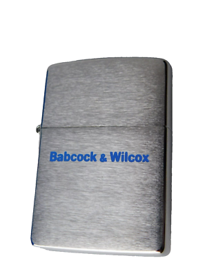 ZIPPO LIGHTER NIAGARA FALLS CANADA VINTAGE BABCOCK & WILCOX