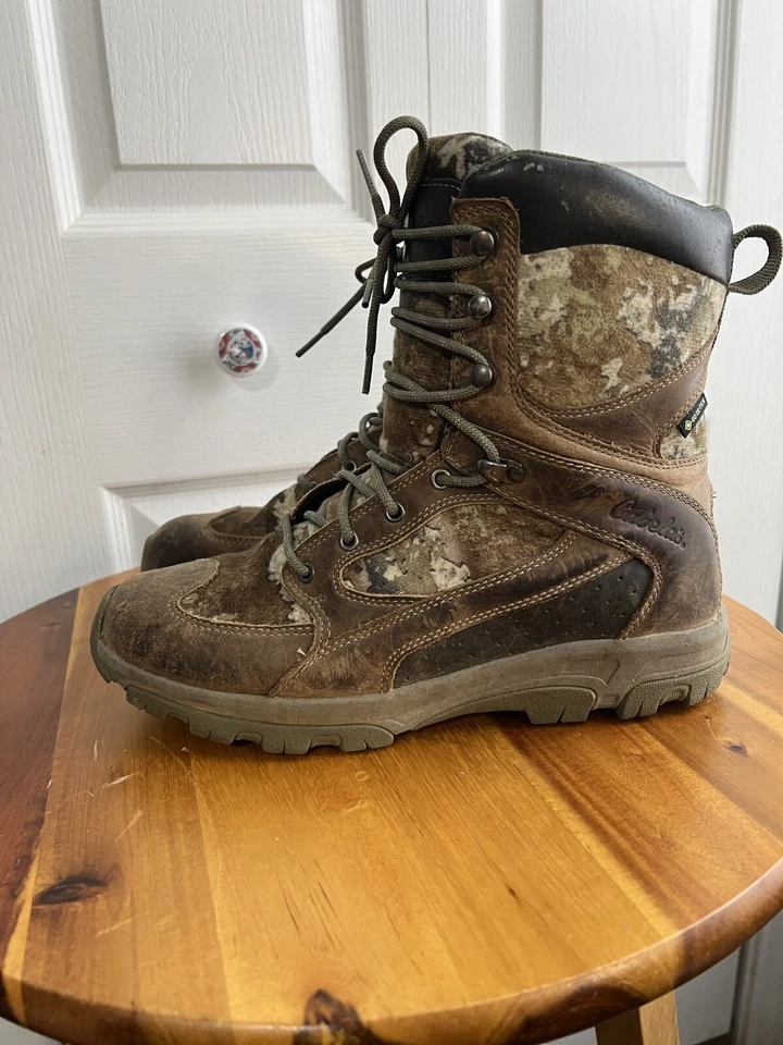 Cabelas Men’s 9” Silent Stalk 400gram Thinsulate Hunting Boots Gore Tex Size 8D - Image 2 of 4