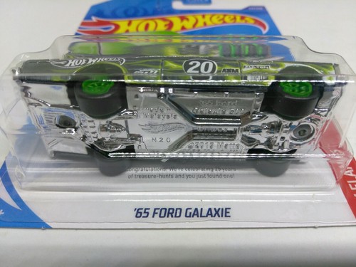 2020 RUOTE CALDE SIGILLATE IN FABBRICA 1/500 '65 GALAXIE SUPER CACCIA AL TESORO RIDERS REALI - Foto 8 di 8