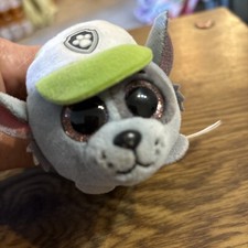 Ty Beanie Boos Teeny Tys Paw Patrol Rocky Stackable LNWT