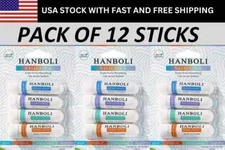 New Nasal Stick Pack OF 12 Enhance Breathing + Boost Focus Breathe Vapor HANBOLI