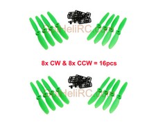 GemFan 5045 5x4.5 GREEN MultiRotor propeller CW, CCW TOTAL 16PCS , FREE SHIP