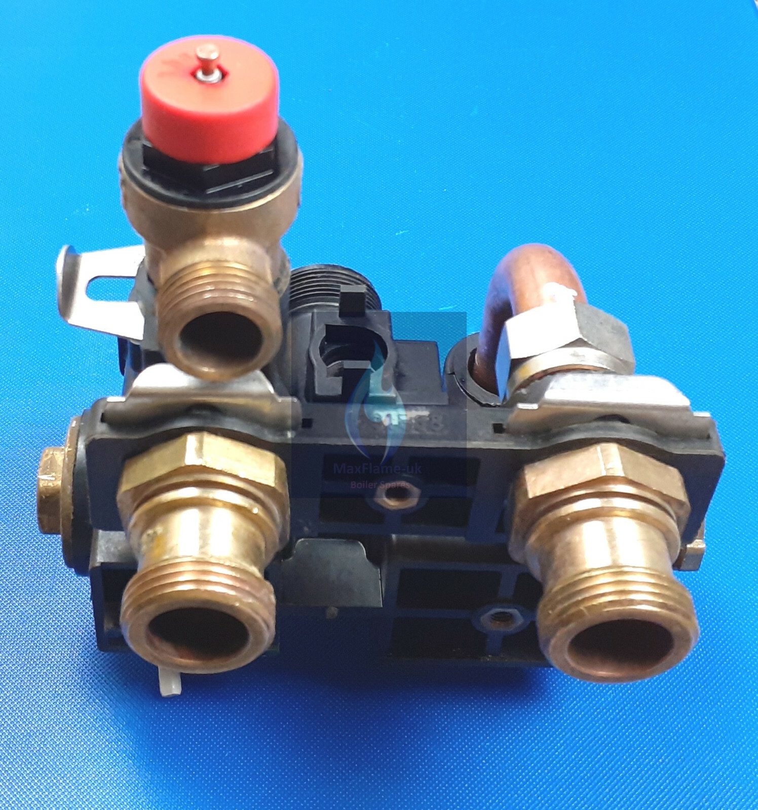 GLOWWORM 24CXI 30CXI 38CXI SANITARY BLOCK 3WAY DIVERTER VALVE 802131