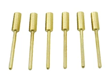 Startool Acrylic Nail Drill 3/32" STXF Extra Fine (Small Head) Gold *( 6 Pieces)
