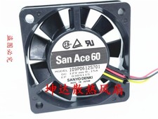 Sanyo 109p0612S701 12V 0.15A 6015 6CM dual ball cooling fan