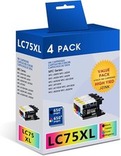 LC71 LC75 LC79 High Yield Compatible Ink Cartridge Replacement for Brother LC...