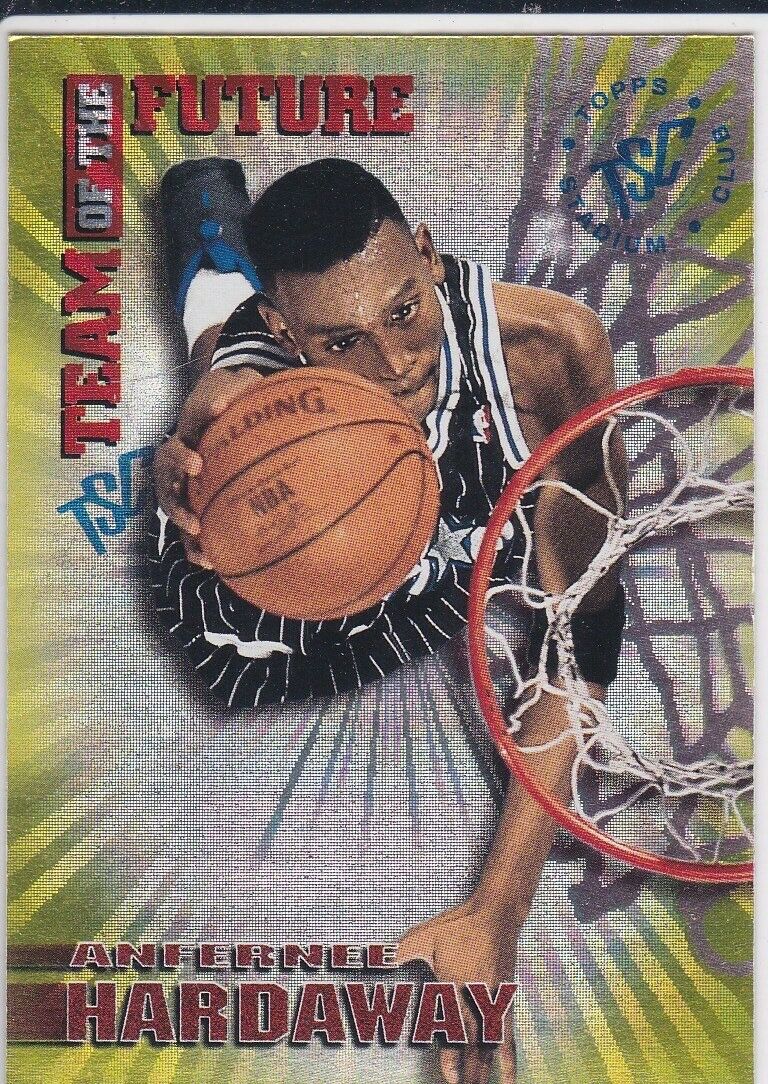 ANFERNEE HARDAWAY Team of the Future RARE TSC 
 INSERT Basketball Card  PENNY | eBay