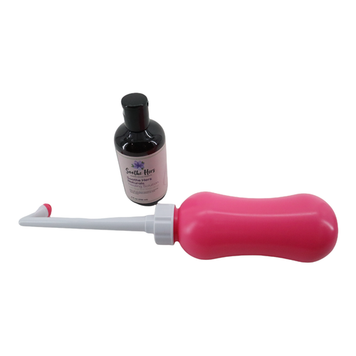 New Soothe Hers Vajay Bidet Peri Bottle 15.2oz & Opened Healing Solution 8oz eBay