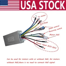 12V-24V Brushless Motor Controller High Power 30A Hall Hydraulic Pump Driver