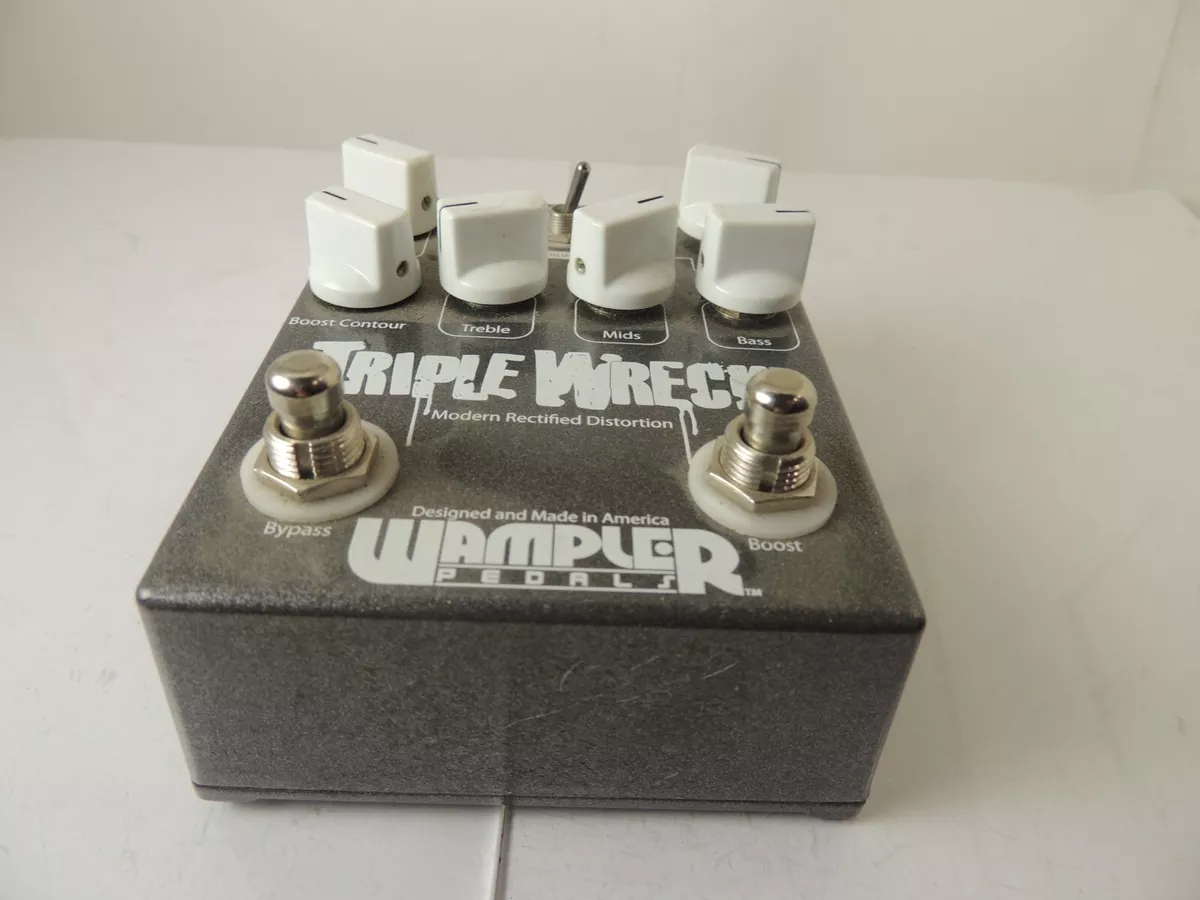 Wampler Triple Wreck Modern Rectified Distortion Effects Pedal Free USA Ship