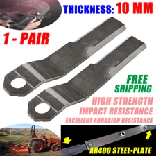 For Mower King Skidsteer Brush Hog Cutter Blades Heavy Duty Steel REPLACEMENT