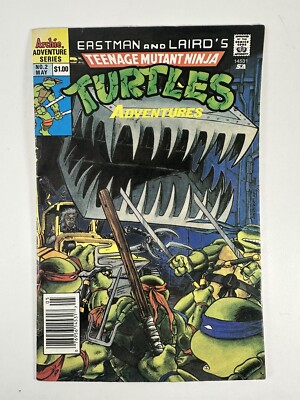 Teenage Mutant Ninja Turtles Adventures #2  -  Eastman & Laird (8.5) 1989