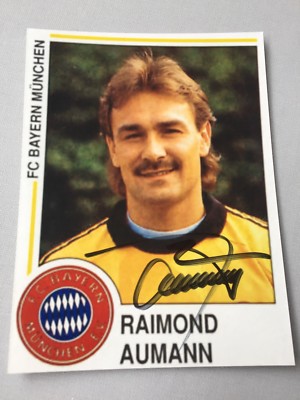 Carte Autographe Raimond Aumann – Bayern Munich 2007-08 – Originale Signée – Bon état