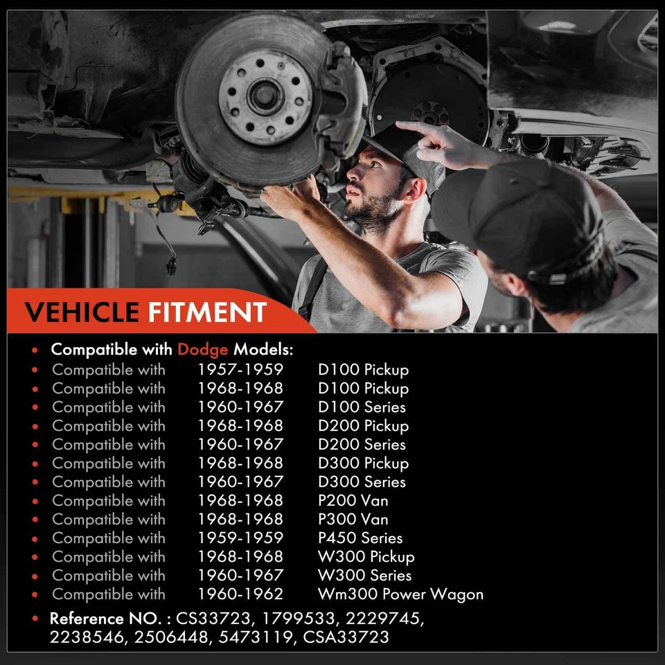 Clutch Slave Cylinder for Dodge D100 Series 60-67 D100 Pickup P200 Van P300 Van - Image 2 of 4