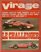 VIRAGE AUTO 1970 2 FIAT DINO 2400 ALFA ROMEO GIULIA 1300 TI ALFA 33 STRADALE