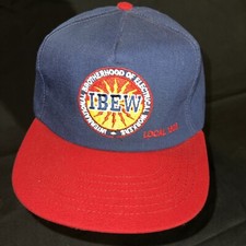 Vintage IBEW Local 1306 Made In USA Hat MINT! Rare HTF Electricians