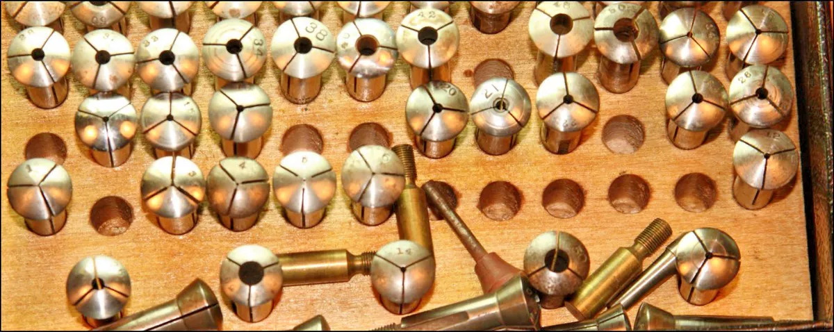 STARRETT 8mm WATCHMAKER LATHE COLLETS VARIOUS SIZES PRICES WW standard size