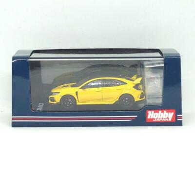 Hobby Japan 1/64 Honda Civic Type R FK8 2020 Yellow | eBay
