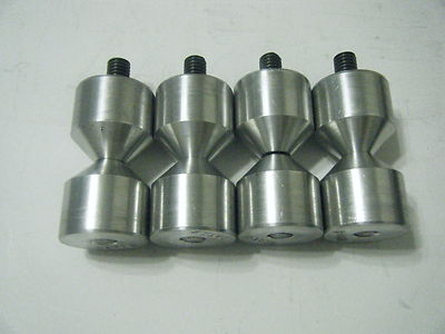TWO SETS - 1in Two Hole Pin - Carbon Steel - 3/8-16