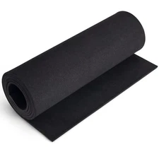 13.9x59 Inch Black Foam Sheets Roll Cosplay Foam Sheet for DIY Crafts Projects