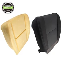 For 07-14 Chevy Silverado 1500 2500 3500 Driver Bottom Cloth Seat Cover+Foam Pad