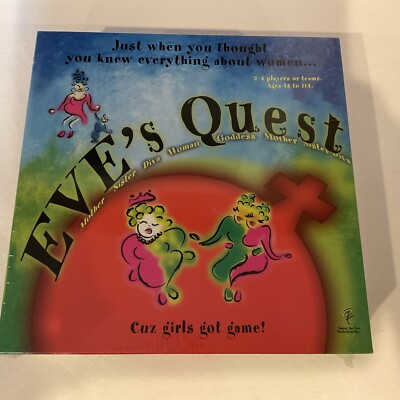 EVE S QUEST CUZ GIRLS GOT GAME! TRIVIA GAME NEW SEALED 2005 SHAKIN  THE TREE