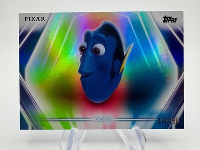 2026 Topps Disney Neon DORY Pink Green Blue Foil /150 #81 Finding Nemo