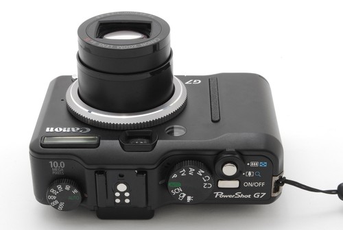 【 TOP MINT w/Box 】 Canon PowerShot G7 10.0MP Black Compact Digital Camera JAPAN - Picture 4 of 9
