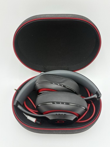 Beats by Dr Dre Studio 2.0 Over the Ear Headphones B0500 Wired Black Red