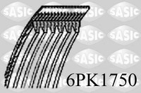 Sasic Keilrippenriemen 6PK1750 FüR Alfa Romeo CitroËN Dodge Passend FüR Fiat