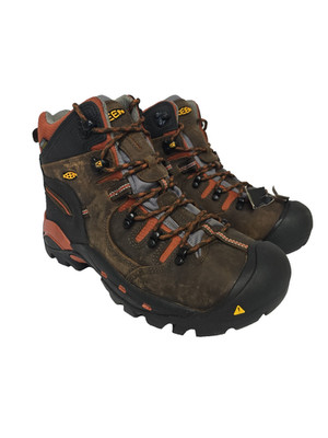 Keen Utility 1009709D 6'' Pittsburg Energy Soft Toe Hiking Work Boot Brown 10D
