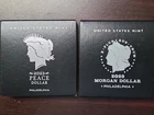 2023-P Morgan/Peace Set UNC - OGP/COA - Great Condition