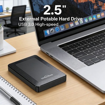 500 GB 2,5 Zoll Festplatte extern SATA HDD USB 3.0 2.0 PC Laptop Backup Gehäuse