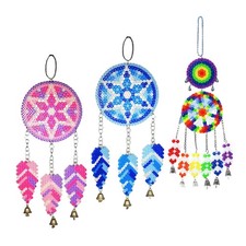 Colorful Fuse Beads Kits DIY Wind Chimes Pegboards Gift Children's Kids
