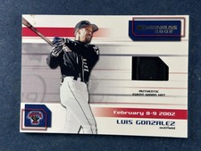 2002 Big League Challenge Luis Gonzalez Hat READ