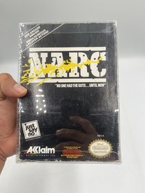 NARC Nintendo Nes Complete CIB w/Reg Card Good Condition Authentic