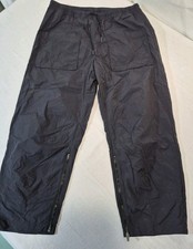 Free People FP Movement Lightweight Black Nylon Pants W/ Drawstring Size M