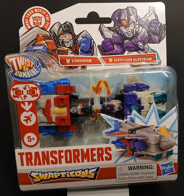 Hasbro Transformers Swapticons Wave 2 Starscream & Slipstream, brand new!