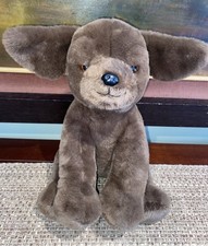 FAO Schwarz Lab Puppy Brown 12 Plush Puppy Dog 2024 Soft EUC