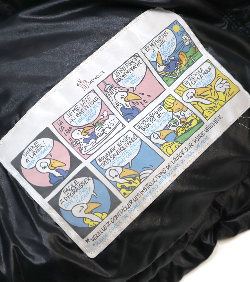 Moncler Black Down Short Padding 41549 148647118 thumbnail 8