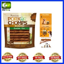 Delicious 15 Count Roasted Pork Skin Twists - Perfect Dog Chews for All Sizes