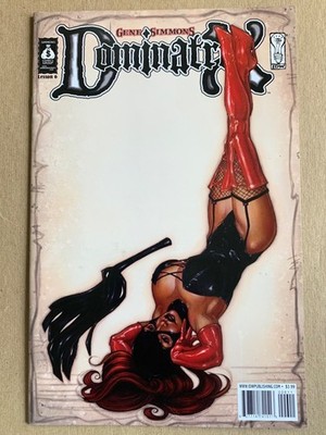 DOMINATRIX #6 ALEX GARNER COVER, VF+ 1ST PRINTING, IDW 2007, GENE SIMMONS, KISS