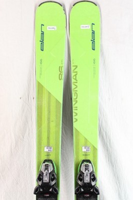 21-22 Elan Wingman 86CTi Used Mens Skis w/Bindings 166cm #548182