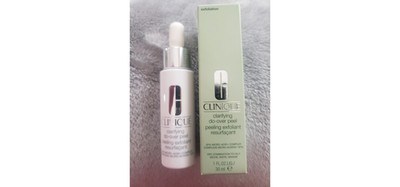 CLINIQUE CLARIFYING DO OVER PEEL EXFOLIANT DRY COMBINATION TO OILY 1 OZ New