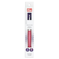 Prym Crochet Hook G, Size G6/4mm, Rubber handle