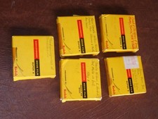 VINTAGE KODAK KODACHROME MOVIE FILM SUPER 8 REGULAR 8mm 5pc USED 1968