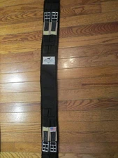 30' 'Professional's Choice Black Neoprene English Horse DressageSaddle  Girth