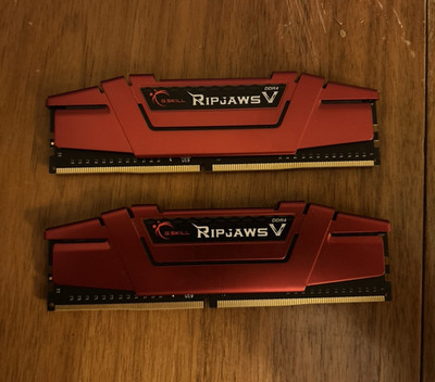 G.SKILL Ripjaws V DDR4 16GB (2x8GB) 2800MHz DIMM, rot, PC4-22400