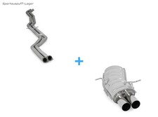 Eisenmann Racing-Anlage BMW 3er E46 320i 325i 330i 2x83mm scharf